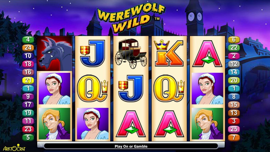 Play the Werewolf Wild Slots with No Download Here