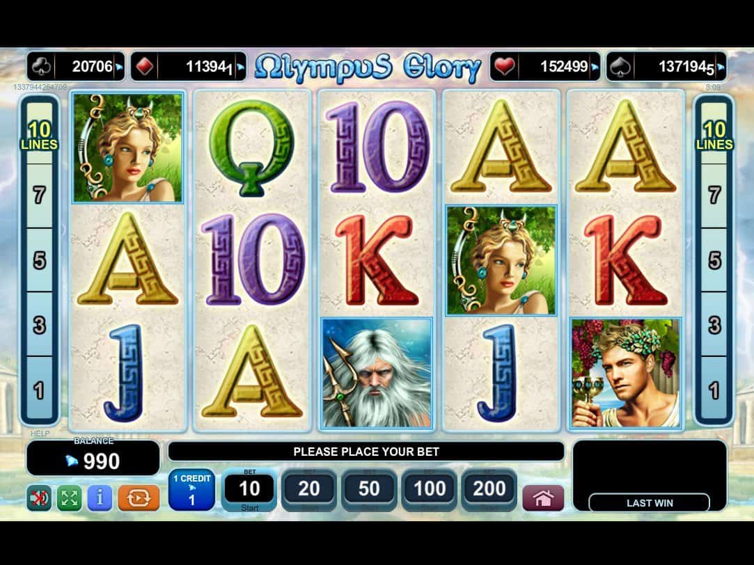Olympus Glory Slot Machine