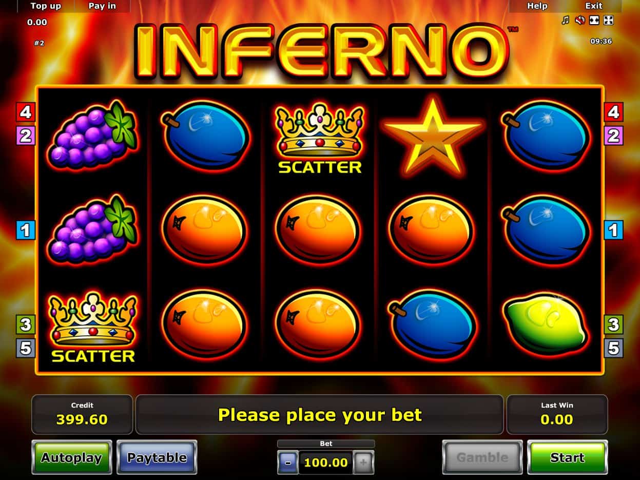 Jackpot inferno slot machine online