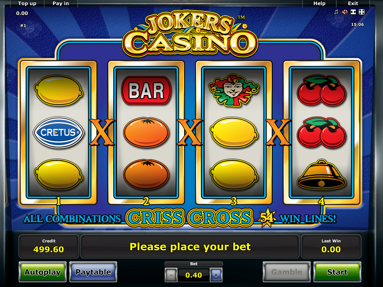 Slot Joker Game For Free