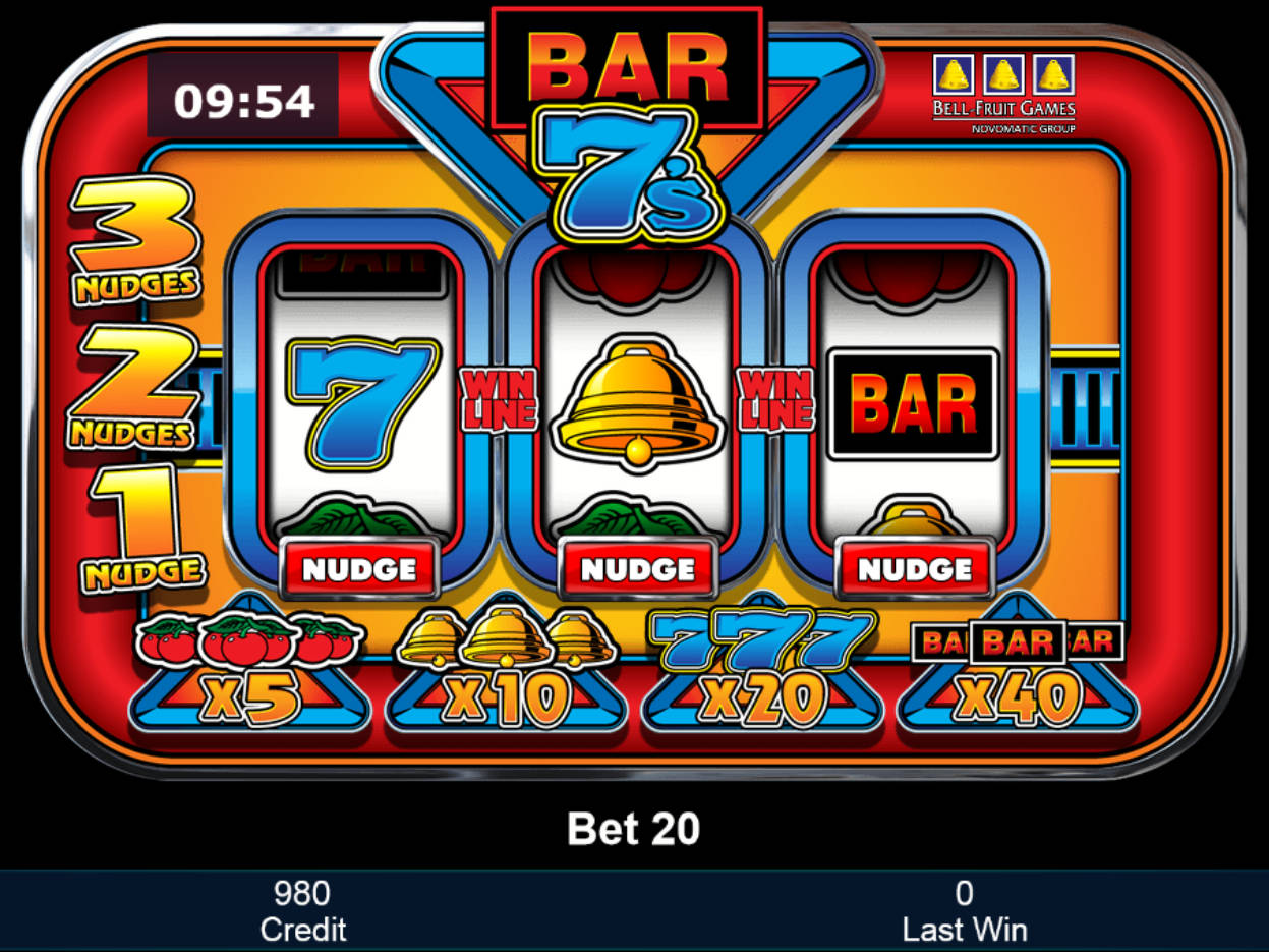 Slot Machine Bar