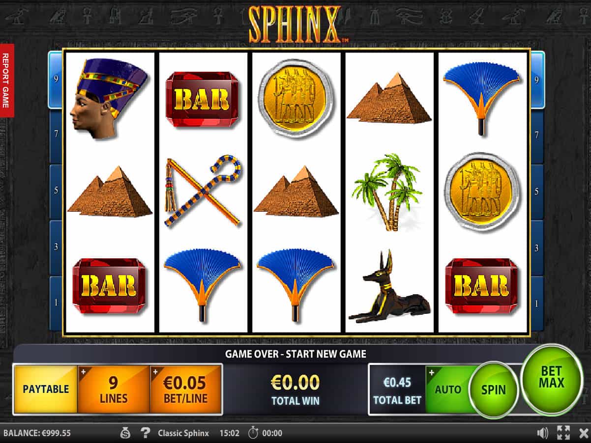 Slot Machine Online Sphinx