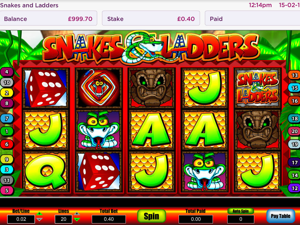 Online Snakes And Ladders Slot Info