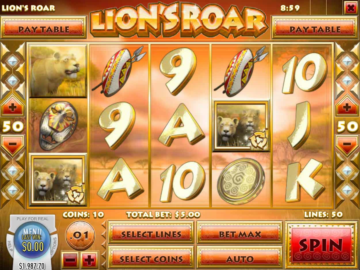Lions Roar Slot Machine