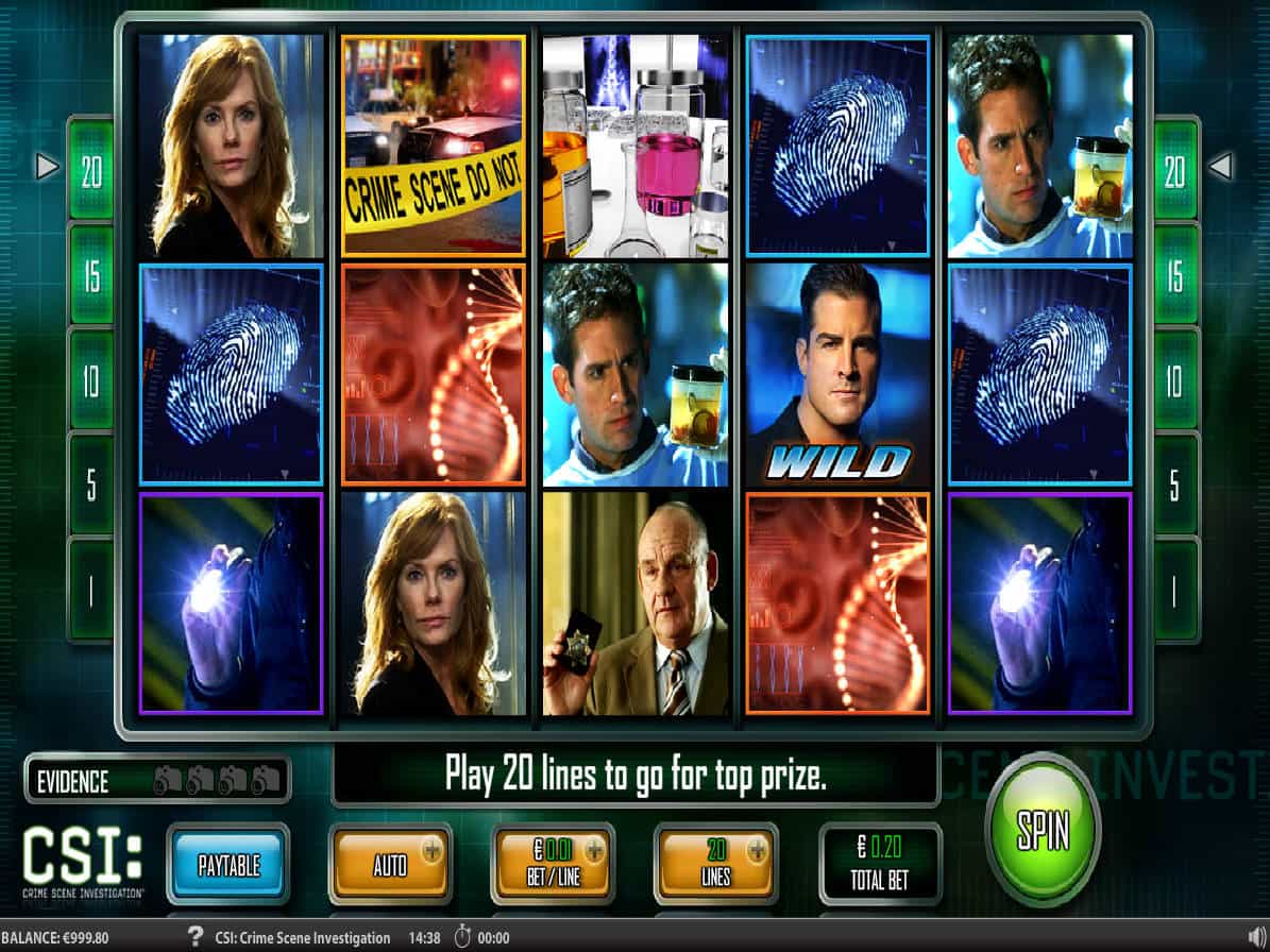 Csi Slot Machine Game