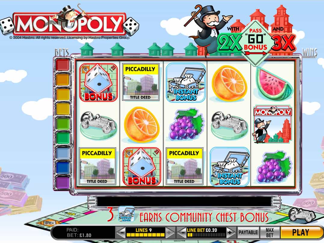 Monopoly™ Slot Machine - Play Free Online Game - Slotu.com