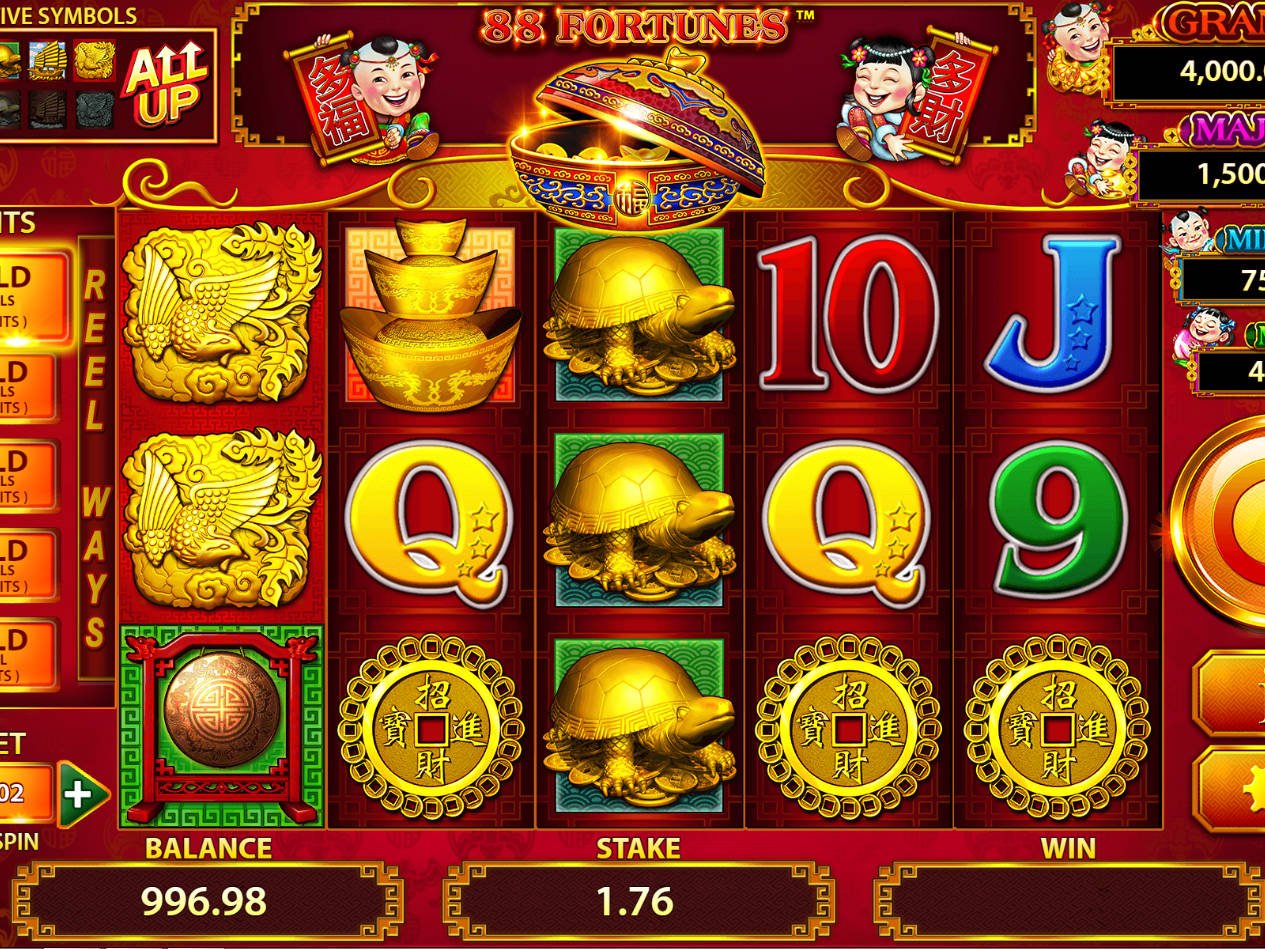 Free Slots 88 Fortunes