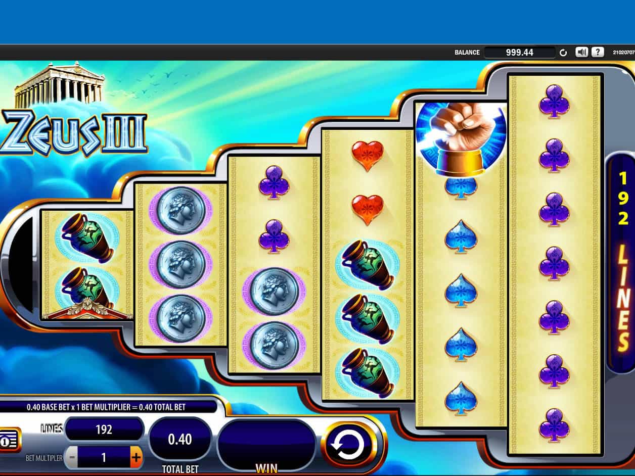 Play Free Slot Machine Zeus