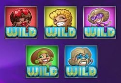 Bild des Wild-Symbols des Casino-Spielautomaten Disco Spins