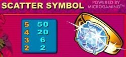Scatter-Symbol des Casino-Spielautomaten Secret Admirer