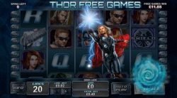 Freispiele des Online-Casino-Spielautomaten The Avengers