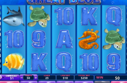 Kostenloser Online Spielautomat Great Blue