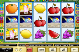 Bild vom kostenlosen online Spielautomat Fruit Party
