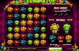 Bild vom kostenlosen online Spielautomat Germinator