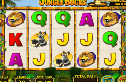 Bild vom kostenlosen online Spielautomat Jungle Bucks