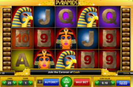 Bild vom kostenlosen online Spielautomat Treasure of the Pyramids