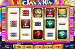 Bild vom kostenlosen online Spielautomat The Triple Bonus Spin ´n Win