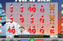 Bild vom kostenlosen Spielautomat Yule be Rich