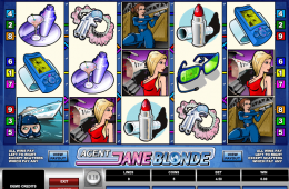 Bild vom kostenlosen online Spielautomat Agent Jane Blonde