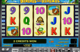 Bild vom kostenlosen online Spielautomat Bananas Go Bahamas