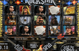 Bild vom kostenlosen online Spielautomat Rockstar
