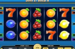 Kostenloser Online-Spielautomat Simply Gold II