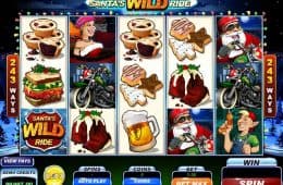 Kostenloser Online-Spielautomat Santa's Wild Ride
