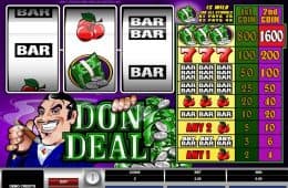 Kostenloses Online-Casino-Automatenspiel Don Deal