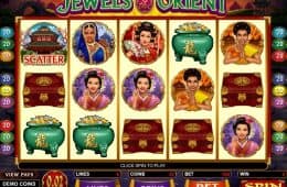 Free online slot machine Jewels of the Orient