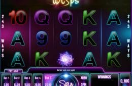 Online-Casino-Automatenspiel Wisps