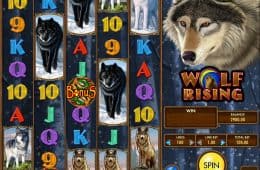 Wolf Rising slot machine online for fun