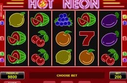 Spielen Sie den kostenlosen Online-Spielautomaten Hot Neon