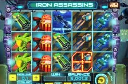 Casino Spielautomat Iron Assassins von Spinomenal