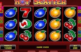 Casino freier Spielautomat Hot Scatter