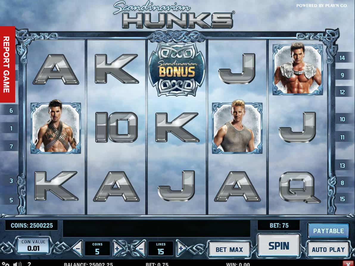 Play the Scandinavian Hunks Slots Here for Free