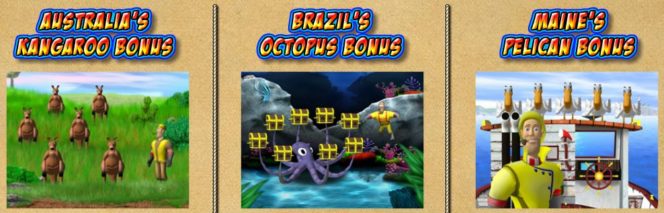 Bonus-Minispiele von Lucky Larry's Lobstermania 2