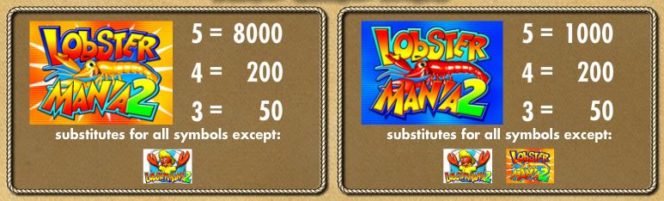 Wilds des Lucky Larry's Lobstermania 2 Casino-Spiels