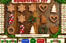 Máquina tragamonedas Gingerbread Joy en línea