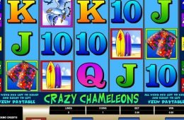 Tragamonedas gratis de casino Crazy Chameleons