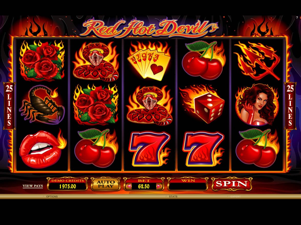 игровой автомат red hot devil