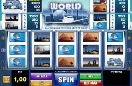 Casino slot machine World Tour
