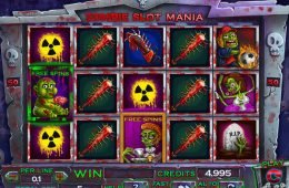 Juega la tragamonedas en línea Zombie Slot Mania