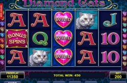 Juego online sin depósito Diamond Cats
