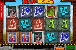 Tragaperras de casino gratis Rage to Riches de Play'n Go