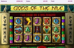 Imagen del juego gratis de casino Gods of the Nile
