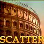 Scatter symbol from Gladiator Jackpot online free slot 