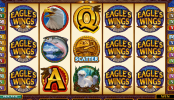 Az Eagles Wings nyerőgépes casino játék képe
