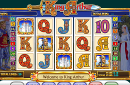 A King Arthur ingyenes online nyerőgép képe