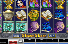 Kép a Witches Wealth ingyenes online nyerőgépes kaszinó játékról