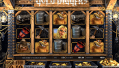 A Gold Diggers nyerőgépes casino játék képe